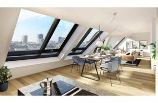 Maisonette kaufen in Mühlfeldgasse, 1020 Wien, Elegante Dachgeschoßwohnung in 1020 Wien: 5 Zimmer, Terrasse und vollsaniert!