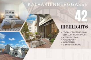 Wohnung kaufen in Kalvarienberggasse 42, 1170 Wien, TINY APARTMENT mit Terrasse komplett in den Innenhof gerichtet | LUFT-WÄRME-PUMPE