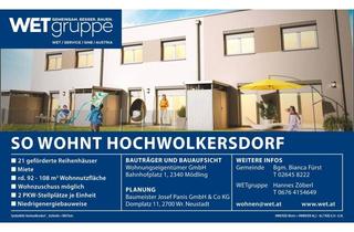 Haus mieten in Hauptstraße 17D/5, 2802 Hochwolkersdorf (Dorf), gefördertes Miet-Reihenhaus mit Garten | RH 17D/5 |Terrasse