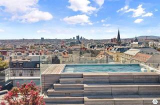 Penthouse kaufen in 1070 Wien, Design-Penthouse mit privatem Pool - Wohnen über den Dächern Wiens