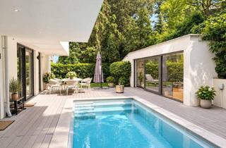 Wohnung kaufen in 1190 Wien, Döblinger Kleinod mit Pool, Fitnessraum und Sauna im eigenen Garten