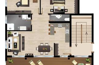 Wohnung mieten in Bahnstrasse 10, 6511 Zams, Neuwertige 3-Zimmer Wohnung im Zentrum von Zams