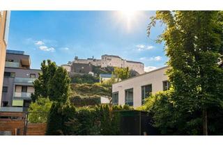 Wohnung kaufen in 5020 Salzburg, Traumhafte Wohnung mit riesigem 350m² Garten und BLICK auf die Festung Hohensalzburg