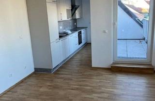 Wohnung mieten in Kagraner Platz, 1220 Wien, Attraktive 2-Zimmer Dachgeschosswohnung mit Terrasse nahe U1