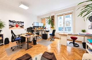 Büro zu mieten in Karlsplatz, 1040 Wien, Unbefristetes Büro in Naschmarkt-/Karlsplatznähe | 132m² im Stilaltbauhaus | optionale Möblierung