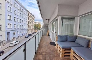 Wohnung mieten in 1050 Wien, Charmante 3-Raum-Wohnung mit Balkon in 1050 Wien, Gepflegt, Modern und Zentral Gelegen!