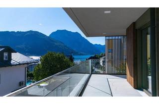 Wohnung kaufen in Lanna-Straße, 4810 Gmunden, Stilvolle Neubau-Eigentumswohnung mit Blick auf Schloss Orth & Traunsee