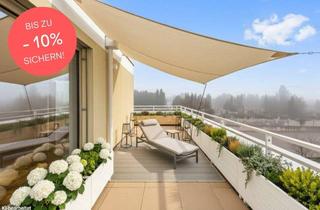 Wohnung kaufen in Färberstraße, 2540 Bad Vöslau, BIS ZU -10% PREISNACHLASS! Wohnen im Dachgeschoß | 4-Zimmer, 2 Bäder, Rundum-Terrasse | Grün- und Bergblick | Provisionsfrei