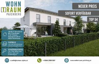 Reihenhaus kaufen in 4522 Sierning, SOFORT VERFÜGBAR! NEUER PREIS I SCHLÜSSELFERTIG - GEFÖRDERTES Doppelhaus I Top 54 I WOHNTRAUM PAICHBERG