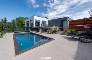 Haus kaufen in 4400 Steyr, NEUER PREIS I STEYR | CHRISTKINDL – Luxuriöses Designerhaus mit Pool, Garten, Terrassen & Doppelgarage