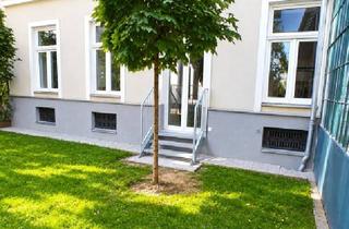 Wohnung kaufen in Kutschkermarkt, 1180 Wien, Ein Wiener Märchen beim Kutschkermarkt! Altbaucharme, Absolute Ruhelage, Hofidylle und Garten-Glück! Prunkvolles Stiegenhaus + Beste Infrastruktur! Jetzt zugreifen!