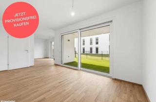 Wohnung kaufen in Ackergasse 14, 2700 Wiener Neustadt, PROVISIONSFREI! Sofort vermietbare Gartenwohnung am künftigen Universitätsklinikum | 2 Zimmer | Modern & hochwertig