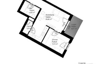 Wohnung mieten in Am Langen Felde 52, 1220 Wien, 2-Zimmer-Neubauwohnung inkl. Komplettküche, Loggia und Kellerabteil/ ALF52 Top 1-18
