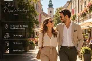Wohnung kaufen in 8490 Bad Radkersburg, Mediterranes Altstadtflair trifft modernes Wohnen - bereits vermietet - vollsanierte 2-Zimmer- Wohnung - ca. 64,93m² !