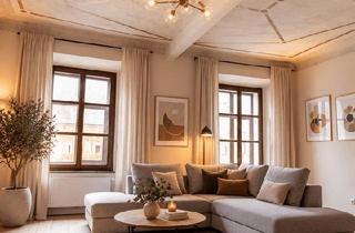 Wohnung kaufen in 8490 Bad Radkersburg, Historische, vollsanierte 2-Zimmer-Altstadtwohnung – bereits vermietet – € 585,72 Monatsmiete - ca. 45,14 m² !