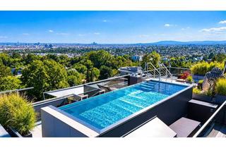 Penthouse kaufen in 1190 Wien, PRIVATE PENTHOUSE RESIDENCE | Blick über die Weinberge bis zur Wiener Sykline | Infinity Pool
