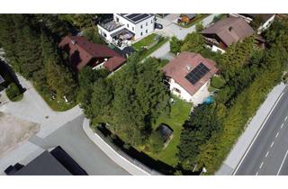 Haus kaufen in 6108 Scharnitz, Familienhaus mit Garten, Pool und separatem Baugrund in sonniger Lage in Scharnitz zu verkaufen