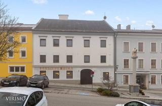 Mehrfamilienhaus kaufen in 4680 Haag am Hausruck, Historisches Mehrfamilienhaus am Marktplatz in Haag am Hausruck – 4 Wohnungen, Gewerbe & Ausbaupotenzial