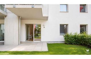 Wohnung kaufen in 1100 Wien, GARTENTRAUM IM SONNWENDVIERTEL: 2-Zimmer-Gartenwohnung mit ca. 43 m² Freifläche I barrierefrei I Baujahr 2019 I Westausrichtung