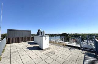 Penthouse mieten in Wagramer Straße, 1220 Wien, Penthouse mit Donaublick und 360 Grad Dachterrasse - direkt an der Alten Dona