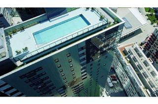 Wohnung mieten in 1100 Wien, Traumhafte Wienerbergcity-Wohnung über den Dächern Wiens mit Skypool