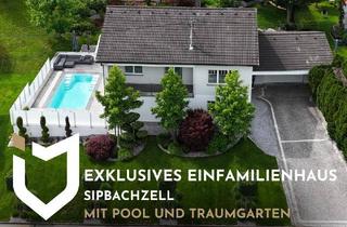 Einfamilienhaus kaufen in 4621 Sipbachzell, EXKLUSIVES EINFAMILIENHAUSMIT TRAUMGARTEN UND POOL