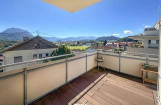 Wohnung kaufen in Hangweg 13, 4694 Ohlsdorf, moderne 3-Zimmer-Wohnung mit großem sonnigen Balkon und Traunsteinblick