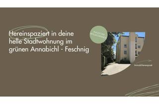 Wohnung mieten in 9020 Klagenfurt, Helle Wohnung mit südlicher Loggia und zwei Stellplätzen im grünen Annabichl-Feschnig in Klagenfurt
