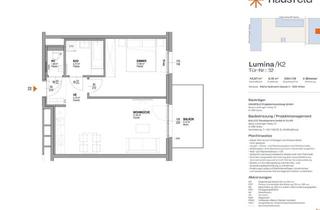 Wohnung mieten in Maria-Gutmann-Gasse 3/32, 1220 Wien, Top: C.32 ● Lumina im hausfeld²² ● Unbefristet ● Termin Online Buchen: Www.hausfeld22.At/Lumina