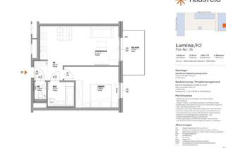 Wohnung mieten in Maria-Gutmann-Gasse 3/15, 1220 Wien, Top: C.15 ● Lumina im hausfeld²² ● Unbefristet ● Termin Online Buchen: Www.hausfeld22.At/Lumina