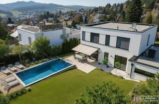 Villen zu kaufen in 3003 Gablitz, GABLITZ | MODERNE NEUBAUVILLA MIT PANORAMABLICK – RUHE, WEITBLICK & SPEKTAKULÄRE SONNENUNTERGÄNGE ÜBER GABLITZ | ZELLMANN IMMOBILIEN