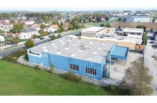 Gewerbeimmobilie kaufen in 4614 Marchtrenk, Lager-/Produktionshalle mit Büro in Toplage direkt an der B 1 mit 2500 KVA Stromleistung und Hausbrunnen