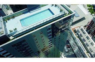 Wohnung mieten in 1100 Wien, Traumhafte Wienerbergcity-Wohnung über den Dächern Wiens mit Skypool