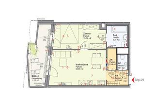 Wohnung mieten in Zelda Kaplan Weg, 1100 Wien, Neubau-Wohnung in Wien 1100 mit Balkon und Lift