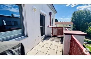 Wohnung mieten in 1220 Wien, 8Min zur U2 - helle 3-Zimmer-DG-Wohnung - sonnige Terrasse - teilmöbliert - Tiefgarage - top Anbindung