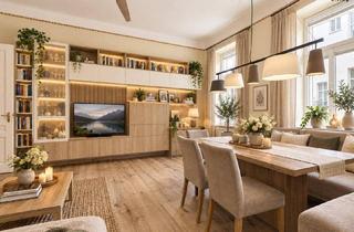 Wohnung kaufen in 1040 Wien, RARITÄT IN 1040 WIEN | Großzügige 3-Zimmer-Altbauwohnung mit 106 m²
