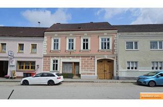 Haus kaufen in Hauptplatz, 3902 Vitis, Wohn - und/oder Geschäftshaus am Stadtplatz von Vitis mit Grünfläche, Nebengebäuden (1236m2) und Baugrund (3261m2)