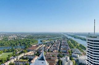 Wohnung mieten in Donau-City-Straße, 1220 Wien, dc2 - Klare Linien, Umlaufende Loggia und ein Ausblick ohne Grenzen