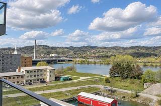 Wohnung mieten in Donaupromenade, 4020 Linz, Linz: Donaupromenade. Charmante 2-Zimmer-Wohnung mit Donaublick