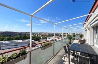 Wohnung kaufen in 1210 Wien, Gräumige 4-Zimmer-Dachgeschosswohnung mit 360°-Panoramablick über ganz Wien
