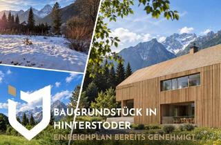 Grundstück zu kaufen in 4573 Hinterstoder, BAUGRUNDSTÜCK IN HINTERSTODER - TOP LAGE - EINREICHPLAN BEREITS GENEHMIGT