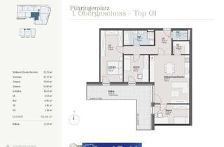 Wohnung kaufen in Pühringerplatz, 4710 Grieskirchen, Trattnach.Quartier - großzügige 4 Zimmerwohnung mit Blick in den Innenhof