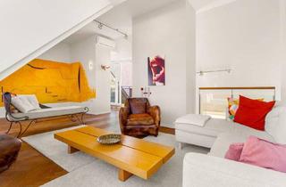 Maisonette kaufen in 1020 Wien, Lage! Lage! Lage! Heller Atrium-Maisonette mit Ausblickterrasse – New-York-Flair in Wien!
