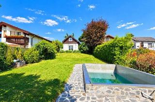 Einfamilienhaus kaufen in 1100 Wien, GROSSES KLEINGARTENGRUNDSTÜCK im Grünen I saniertes Sommerhäuschen mit Fernblick & Edelstahl-Pool I schöner Weitblick I direkt bei der U-Bahn I gepflegter Garten