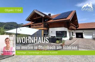 Haus mieten in 4853 Steinbach am Attersee, Großzügiges Wohnen mit traumhafter Aussicht in Steinbach am Attersee