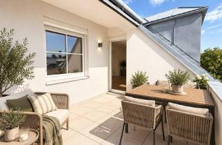 Maisonette kaufen in 1130 Wien, Sonnige Dachgeschoss-Maisonette mit Terrasse und Wienblick in absoluter Grünruhelage