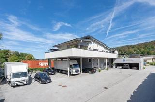 Lager kaufen in Löwensternpark, 5411 Oberalm, Gewerbeimmobilie mit Penthouse, Hallenflächen und Großem Außenbereich
