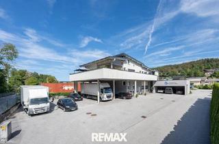 Gewerbeimmobilie kaufen in 5411 Oberalm, Gewerbeimmobilie mit Penthouse, Hallenflächen und großem Außenbereich