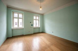 Wohnung kaufen in Hasnerstraße, 1160 Wien, ++.NEU.++ Zwei Sanierungsbedürftige 4-Zimmer Altbau-Wohnungen mit BALKONoption und Rohdachboden mit 220m² DG Ausbaupotenzial
