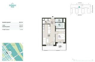 Wohnung mieten in Handelskai 98A, 1200 Wien, Neubauwohnung Nähe Millennium City - Am Donaukai
